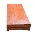 Dát hộp gỗ tự nhiên thay giường KT: 200x160x12cm