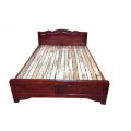 Mẫu giường ngủ gỗ keo giá rẻ rộng 1 mét GNK10