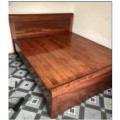Giường bằng gỗ xoan hiện đại 1m6x2m giát phản GGN05