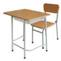 Bộ bàn ghế chân sắt dành cho 1 chỗ ngồi cao 63 cm hòa phát BHS107-5